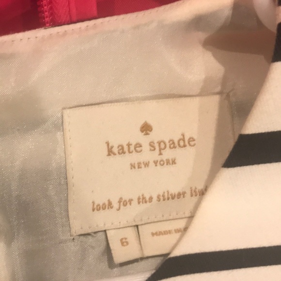 Kate spade signature black and white striped dress - Picture 3 of 5